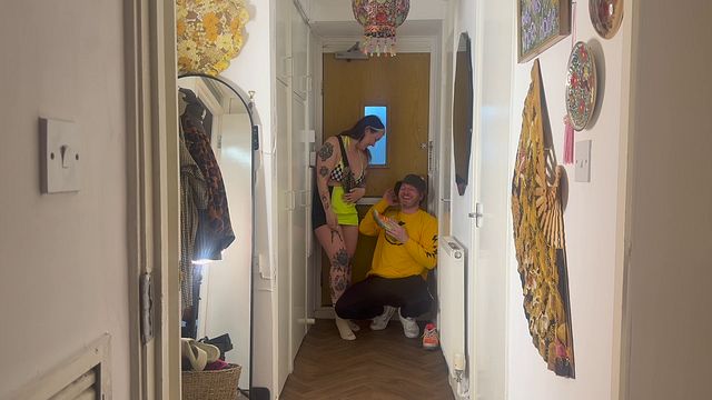 Sweaty Ravers Can't Resist Perverted Foot Play